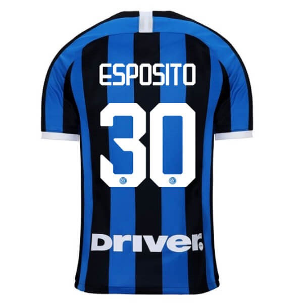 Maillot Football Inter Milan NO.30 Esposito Domicile 2019-20 Bleu